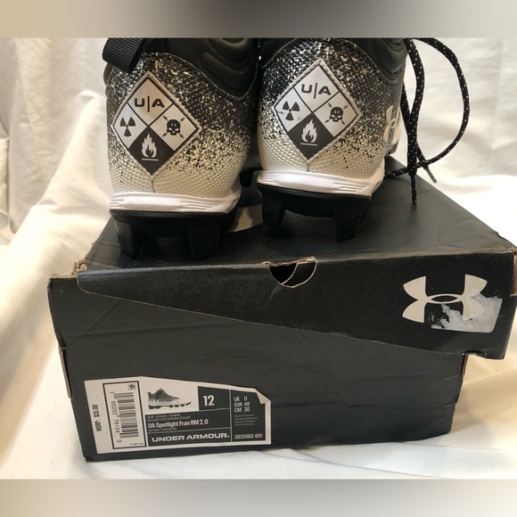 Under Armour Men’s Spotlight Franchise RM 2.0 Football Cleats—Size 12 - Picture 4 of 13